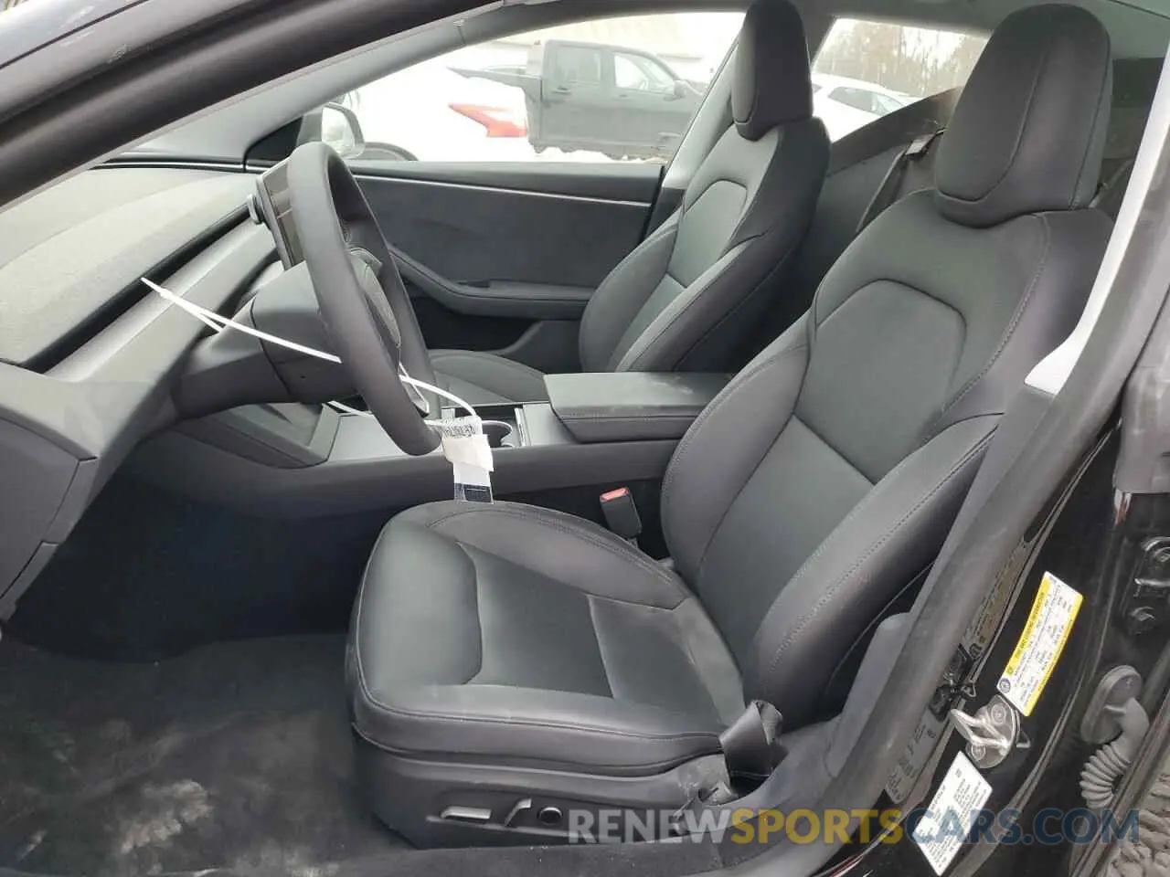 7 fotografías del automóvil dañado 5YJ3E1EB6RF731741 TESLA MODEL 3 2024