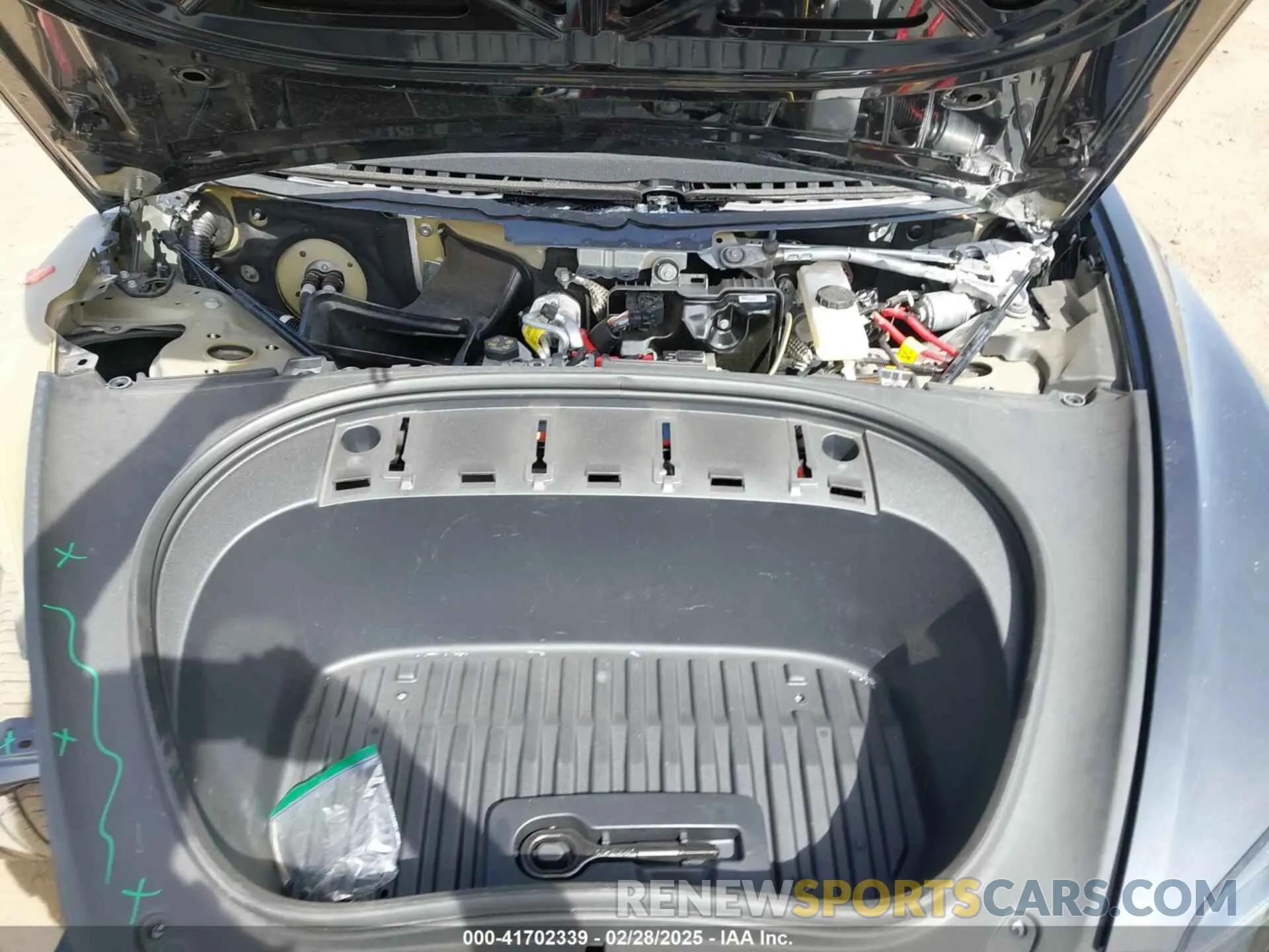 10 fotografías del automóvil dañado 5YJ3E1EB6RF745736 TESLA MODEL 3 2024
