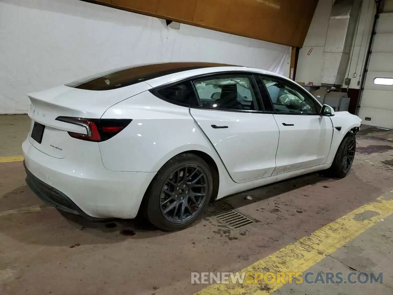 3 fotografías del automóvil dañado 5YJ3E1EB6RF770801 TESLA MODEL 3 2024