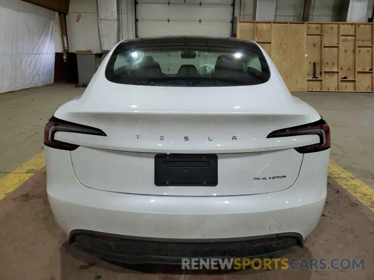 6 fotografías del automóvil dañado 5YJ3E1EB6RF770801 TESLA MODEL 3 2024
