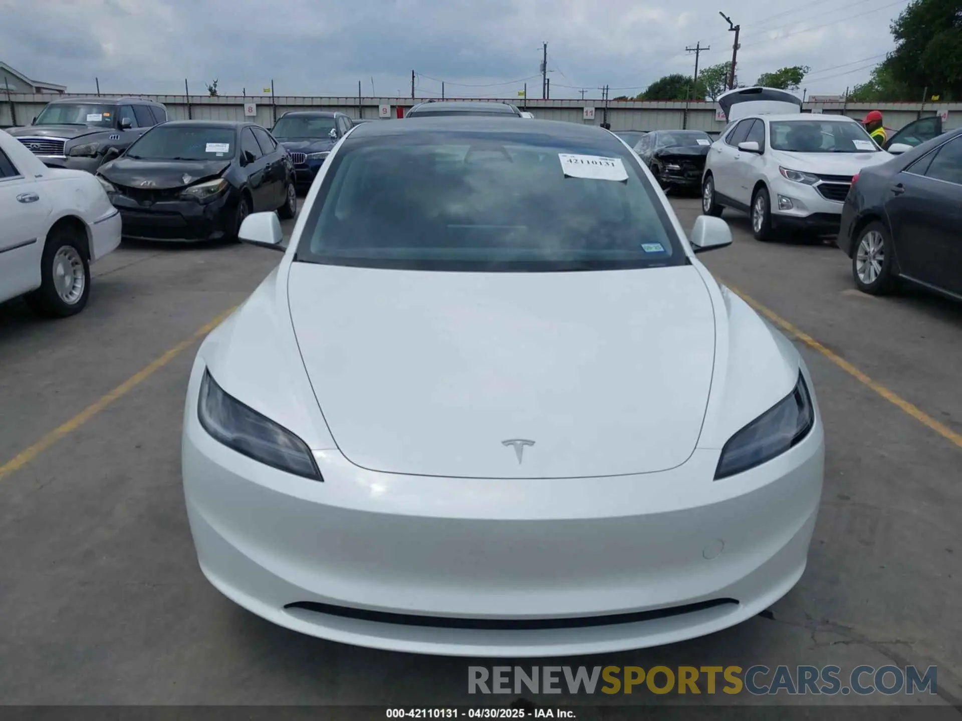 12 fotografías del automóvil dañado 5YJ3E1EB6RF795164 TESLA MODEL 3 2024