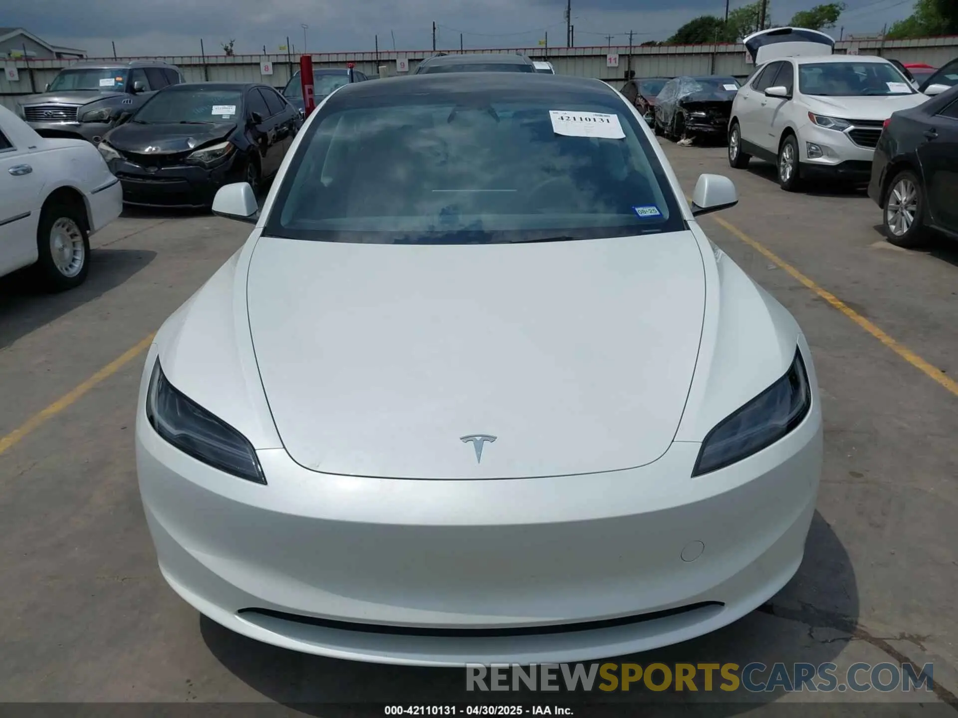 20 fotografías del automóvil dañado 5YJ3E1EB6RF795164 TESLA MODEL 3 2024