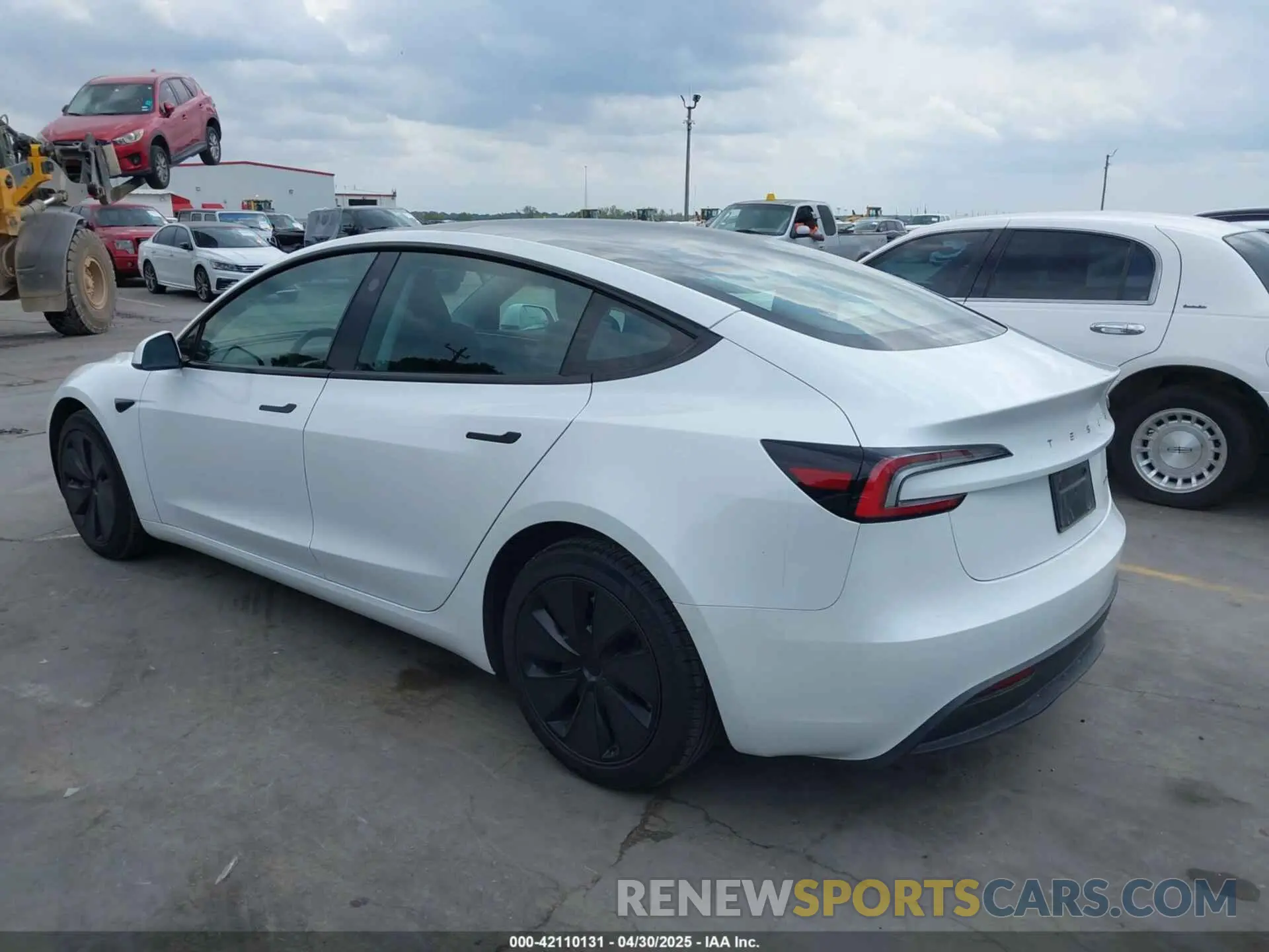 3 fotografías del automóvil dañado 5YJ3E1EB6RF795164 TESLA MODEL 3 2024