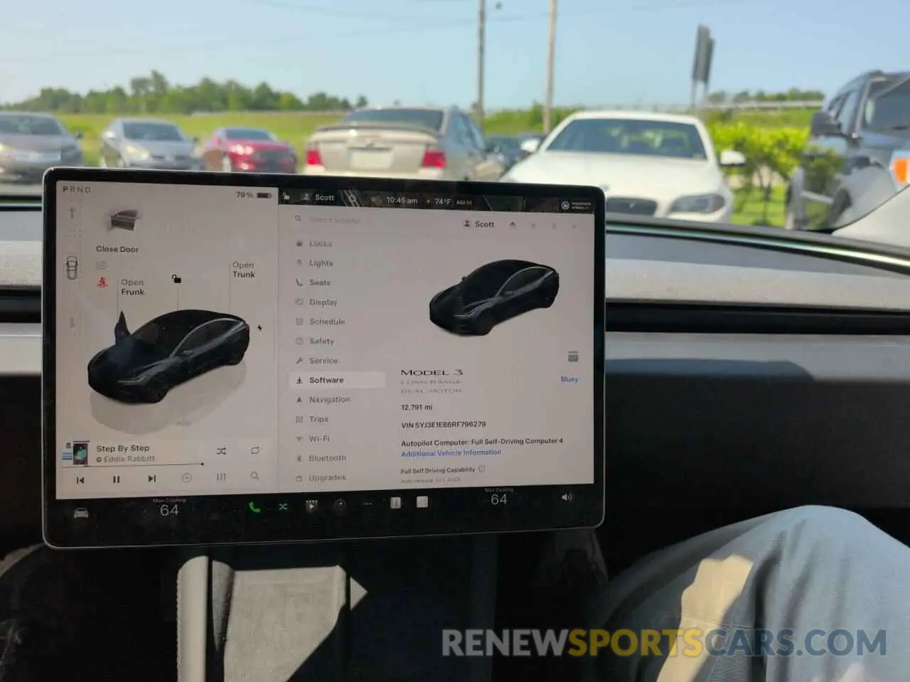 8 fotografías del automóvil dañado 5YJ3E1EB6RF796279 TESLA MODEL 3 2024