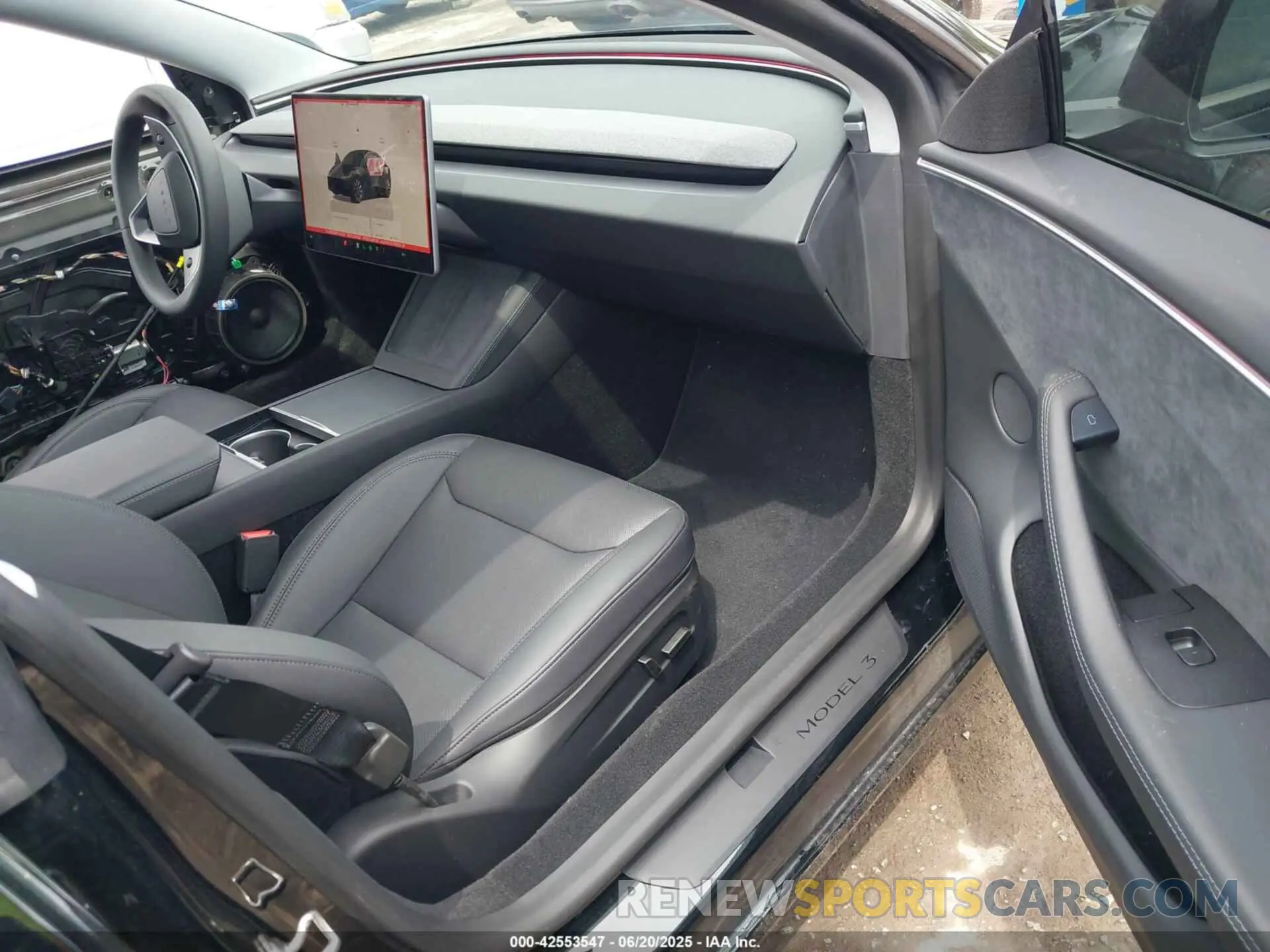 5 fotografías del automóvil dañado 5YJ3E1EB6RF797223 TESLA MODEL 3 2024