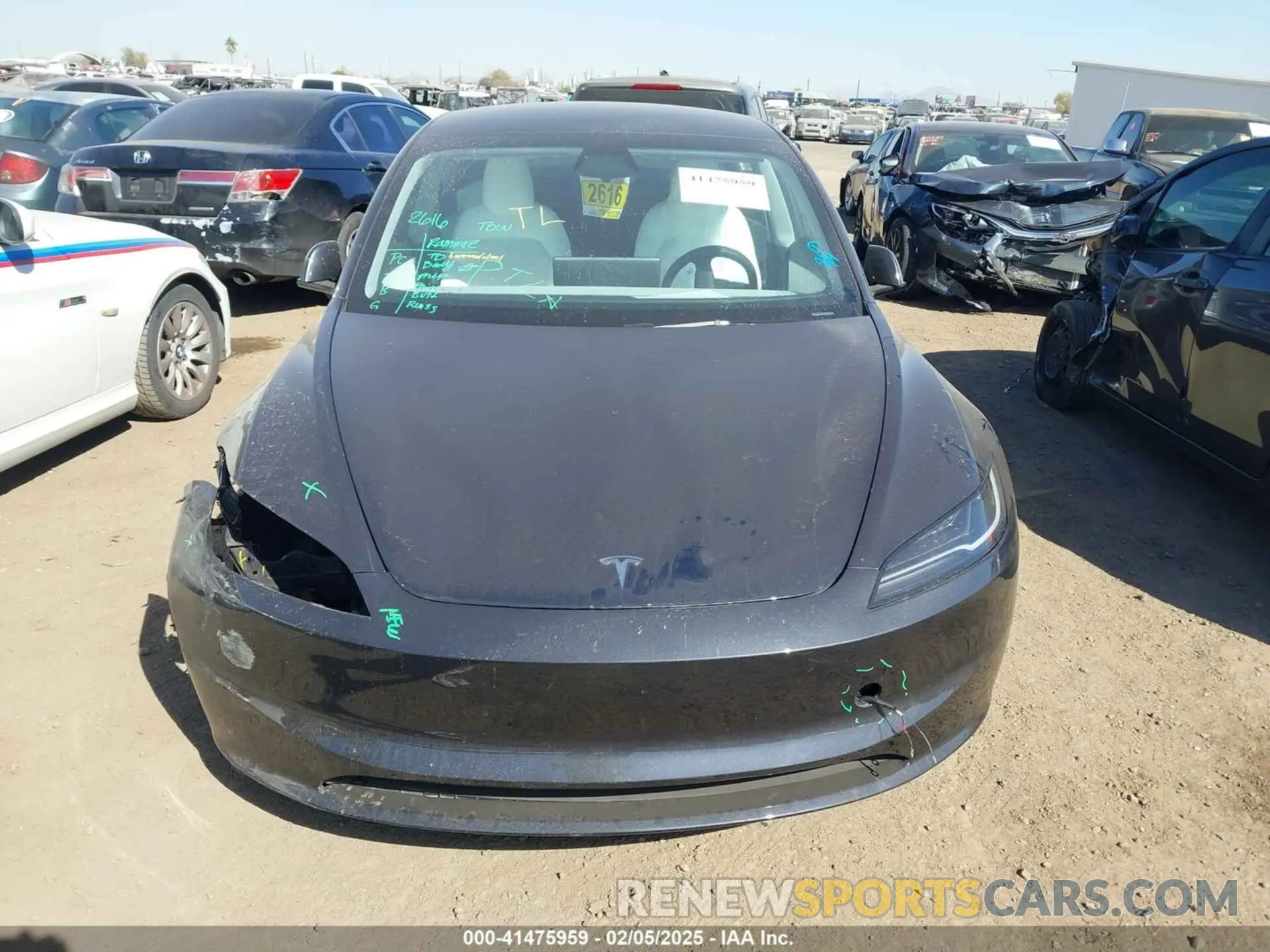 11 fotografías del automóvil dañado 5YJ3E1EB6RF808947 TESLA MODEL 3 2024
