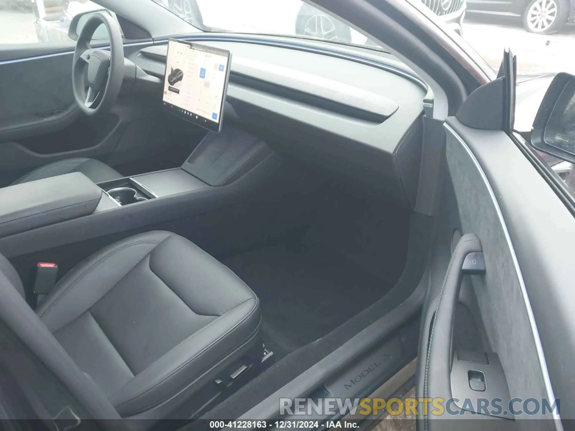 5 fotografías del automóvil dañado 5YJ3E1EB6RF811721 TESLA MODEL 3 2024