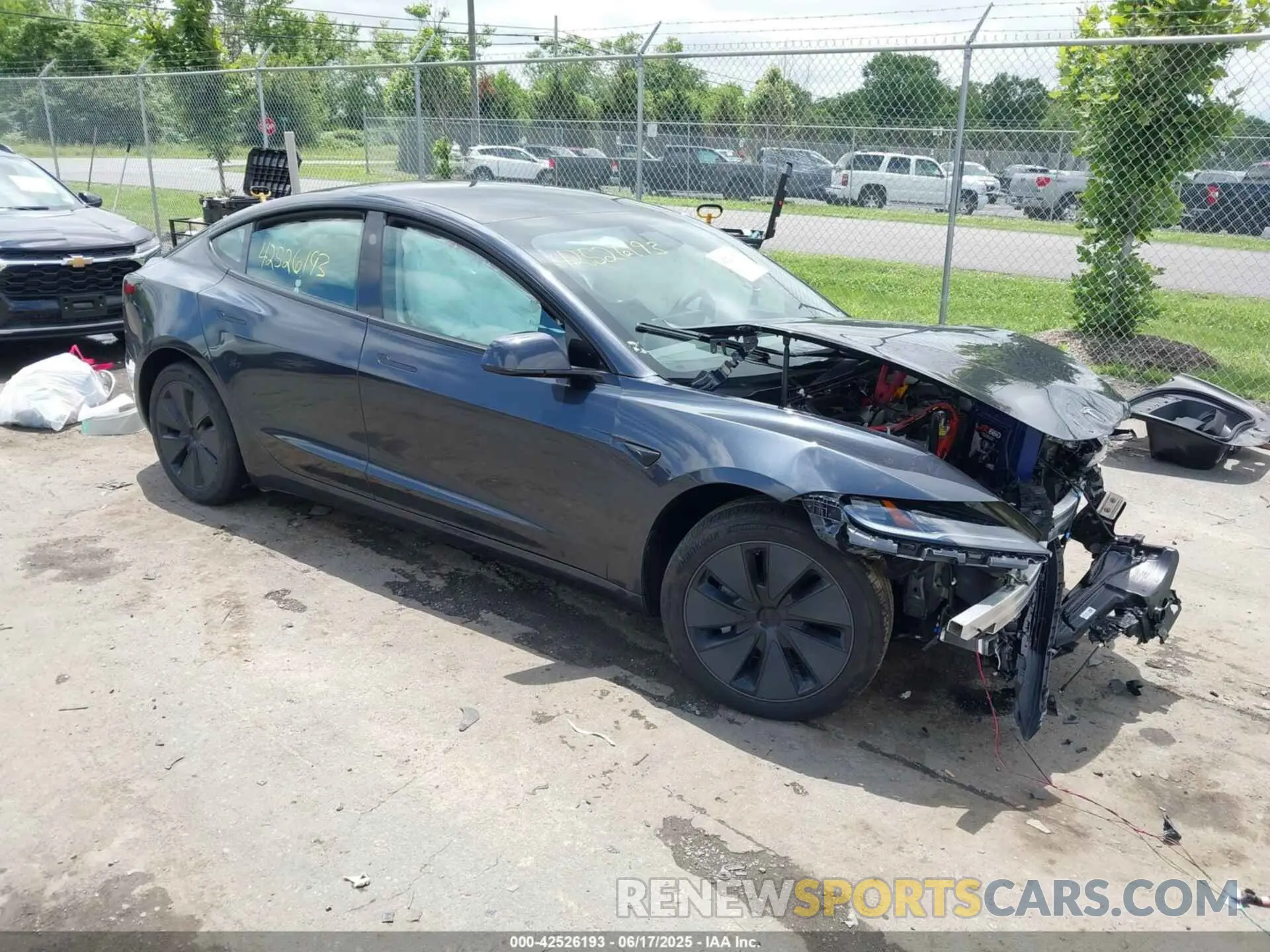1 fotografías del automóvil dañado 5YJ3E1EB6RF816935 TESLA MODEL 3 2024
