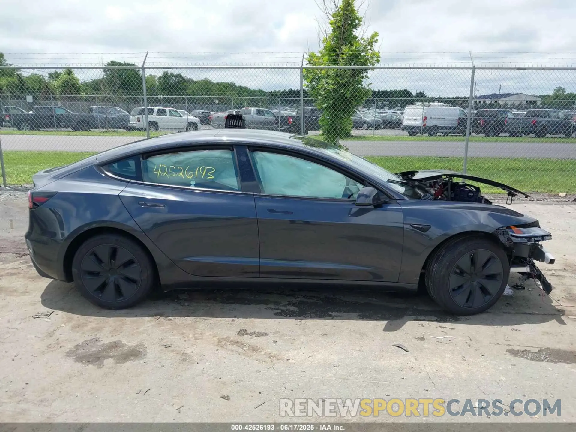 12 fotografías del automóvil dañado 5YJ3E1EB6RF816935 TESLA MODEL 3 2024