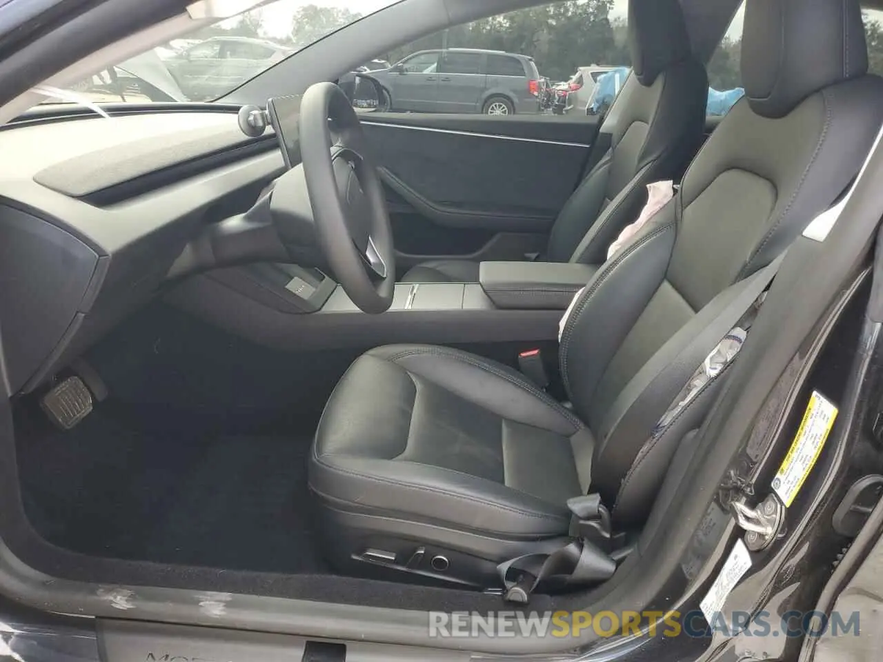 7 fotografías del automóvil dañado 5YJ3E1EB6RF824100 TESLA MODEL 3 2024