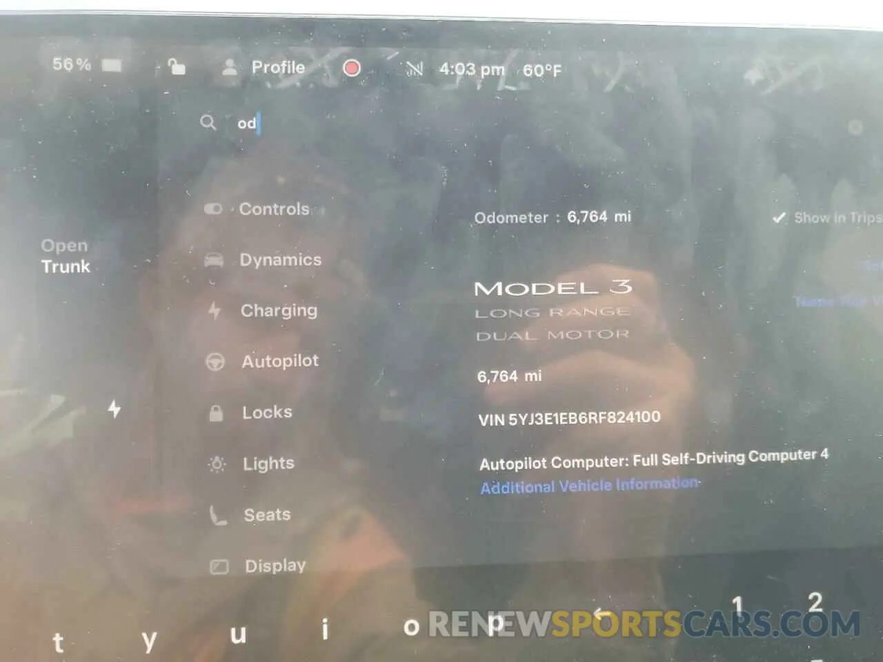 9 fotografías del automóvil dañado 5YJ3E1EB6RF824100 TESLA MODEL 3 2024