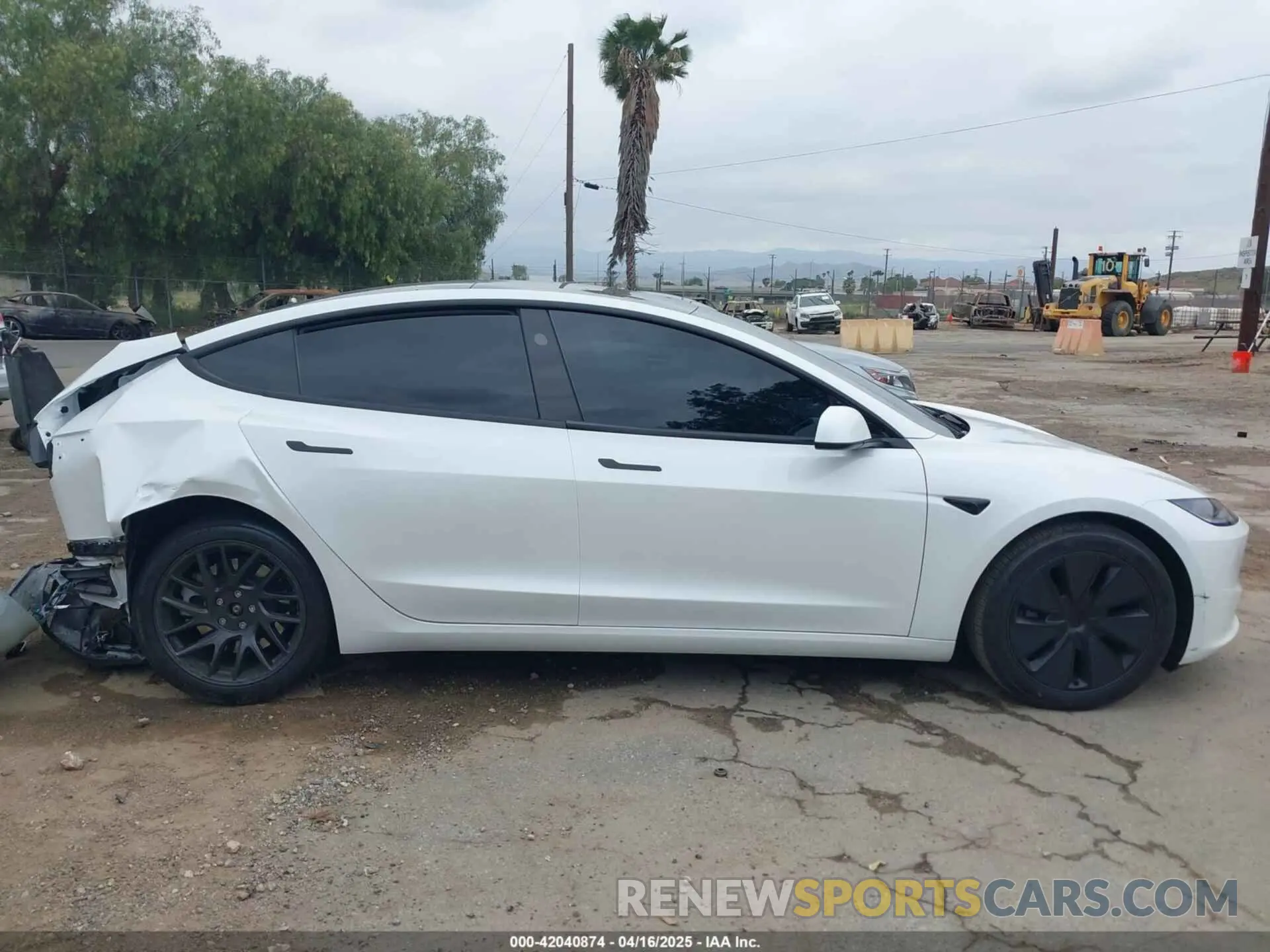 12 fotografías del automóvil dañado 5YJ3E1EB6RF842807 TESLA MODEL 3 2024