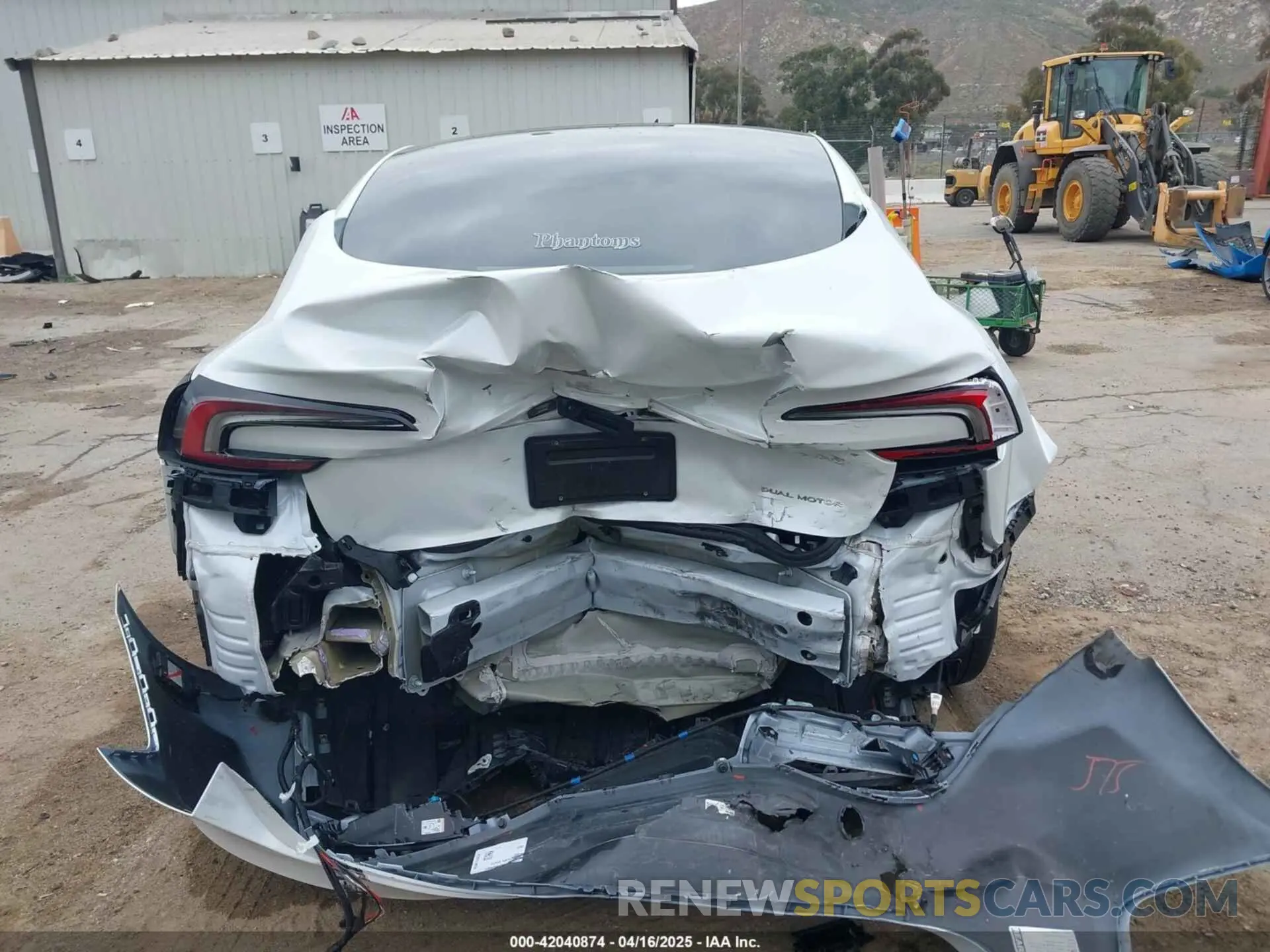 15 fotografías del automóvil dañado 5YJ3E1EB6RF842807 TESLA MODEL 3 2024