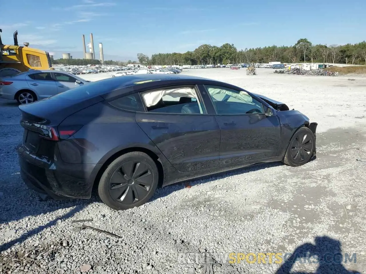 3 fotografías del automóvil dañado 5YJ3E1EB6RF847313 TESLA MODEL 3 2024