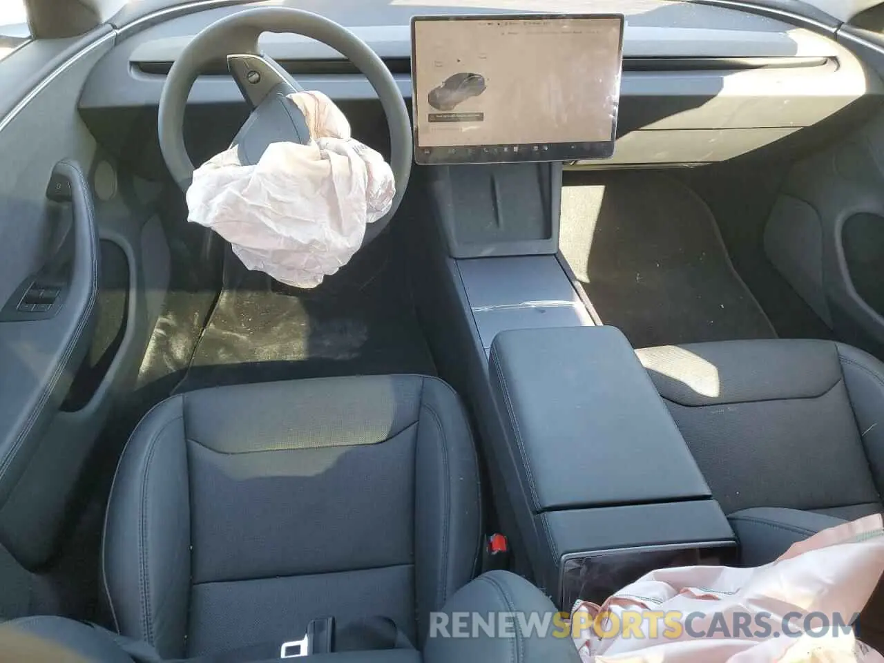 8 fotografías del automóvil dañado 5YJ3E1EB6RF847313 TESLA MODEL 3 2024