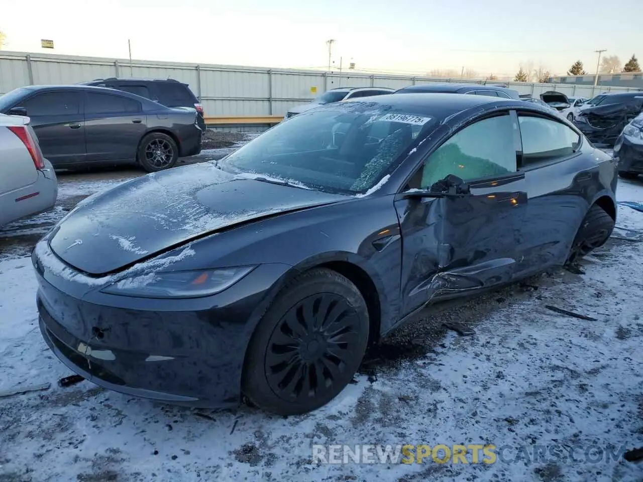 1 fotografías del automóvil dañado 5YJ3E1EB6RF849174 TESLA MODEL 3 2024