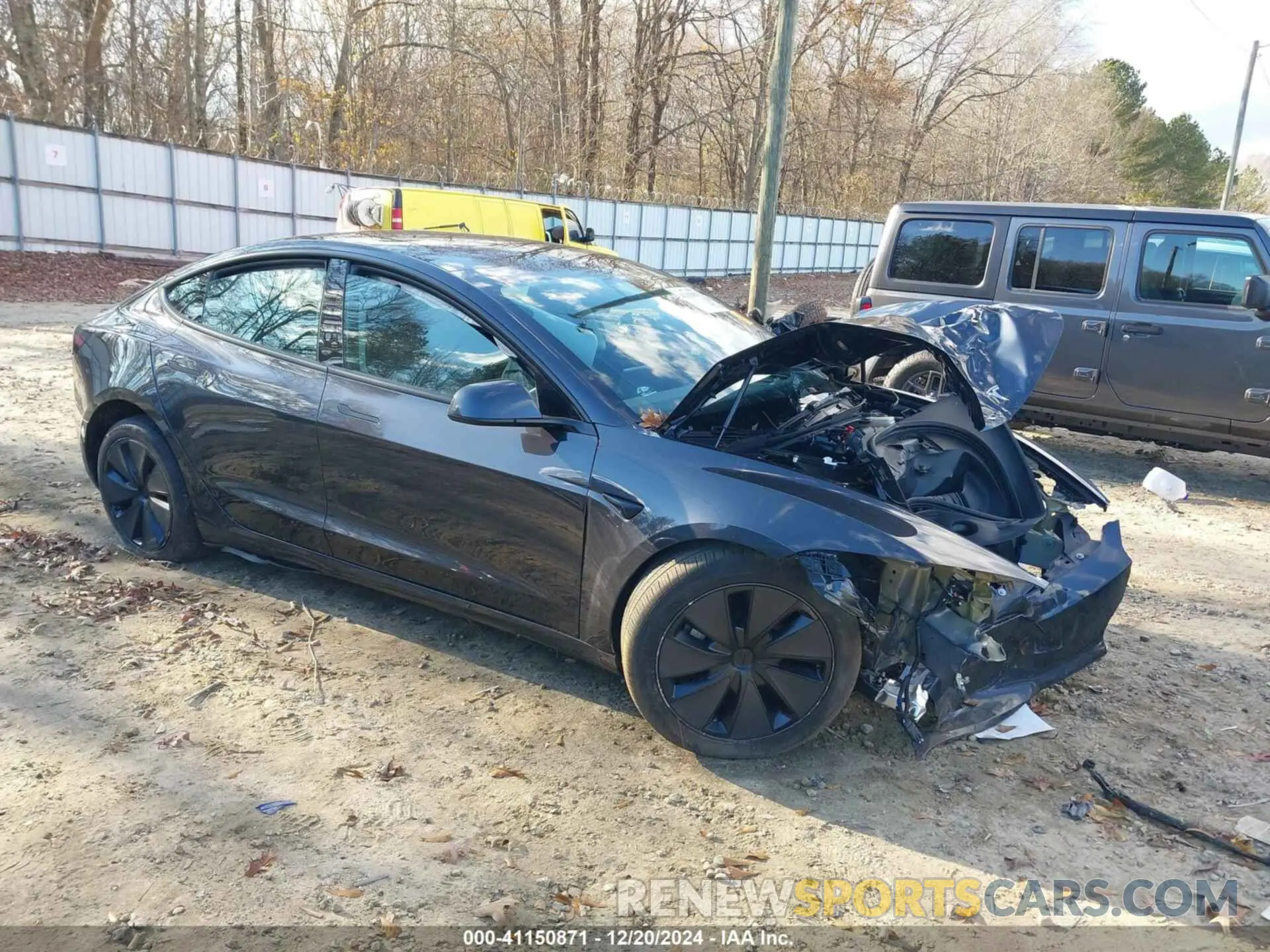 1 fotografías del automóvil dañado 5YJ3E1EB7RF729836 TESLA MODEL 3 2024