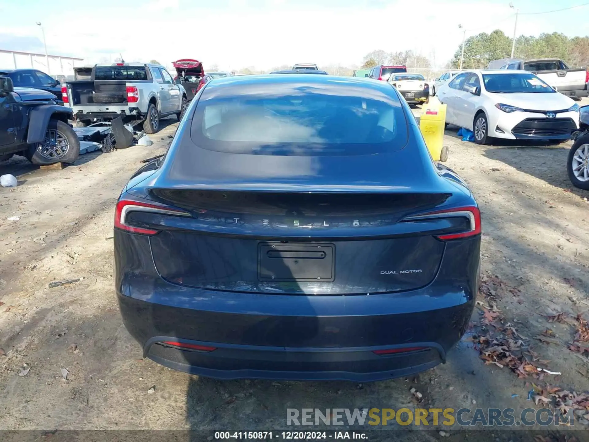 15 fotografías del automóvil dañado 5YJ3E1EB7RF729836 TESLA MODEL 3 2024