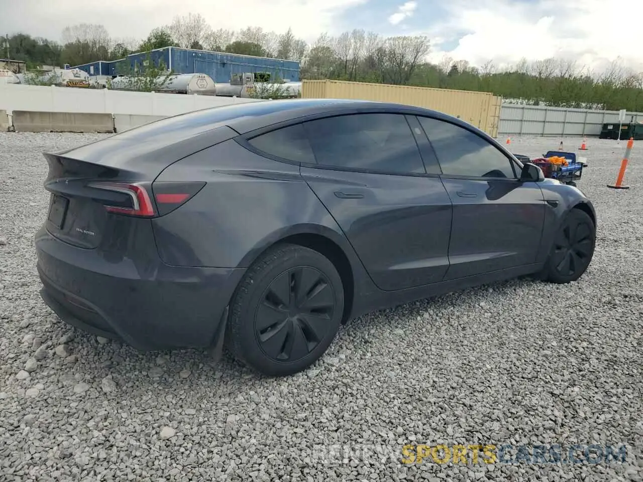 3 fotografías del automóvil dañado 5YJ3E1EB7RF730372 TESLA MODEL 3 2024