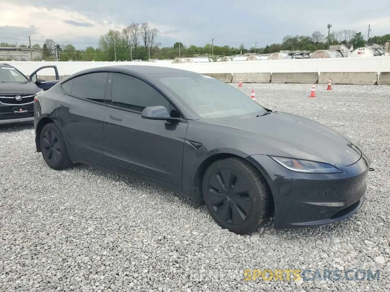 4 fotografías del automóvil dañado 5YJ3E1EB7RF730372 TESLA MODEL 3 2024