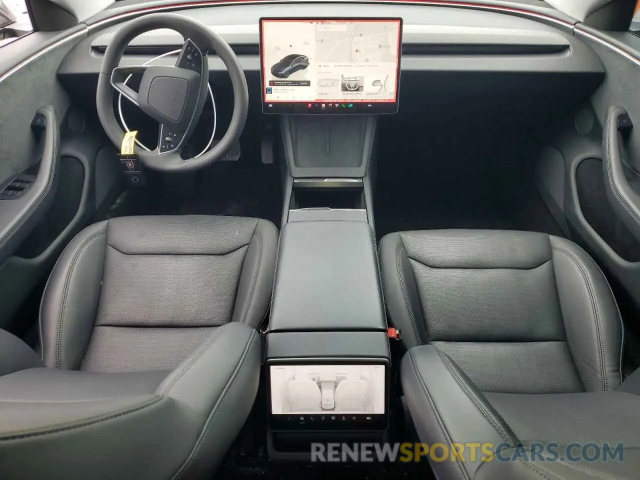 8 fotografías del automóvil dañado 5YJ3E1EB7RF730372 TESLA MODEL 3 2024