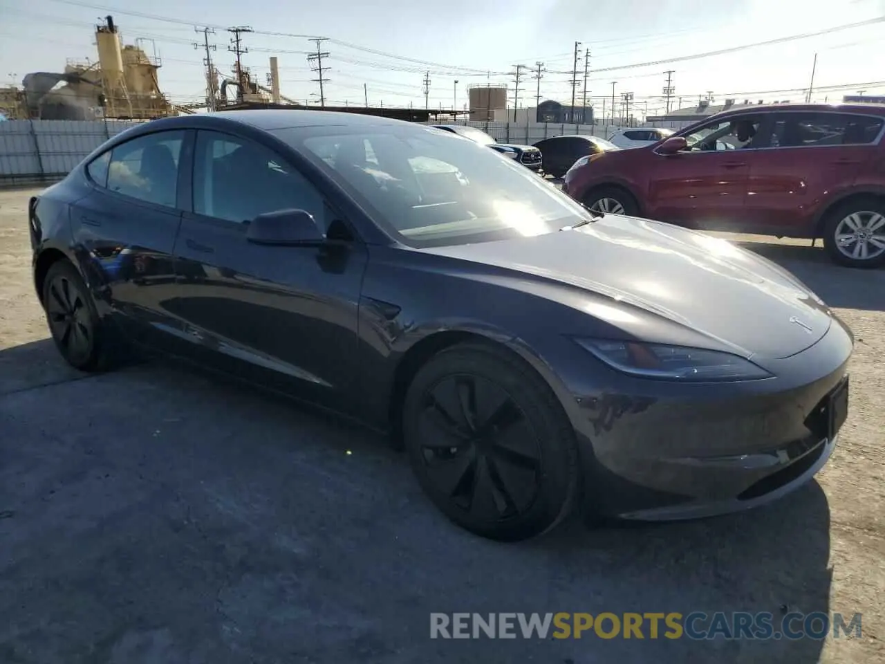 4 fotografías del automóvil dañado 5YJ3E1EB7RF734082 TESLA MODEL 3 2024