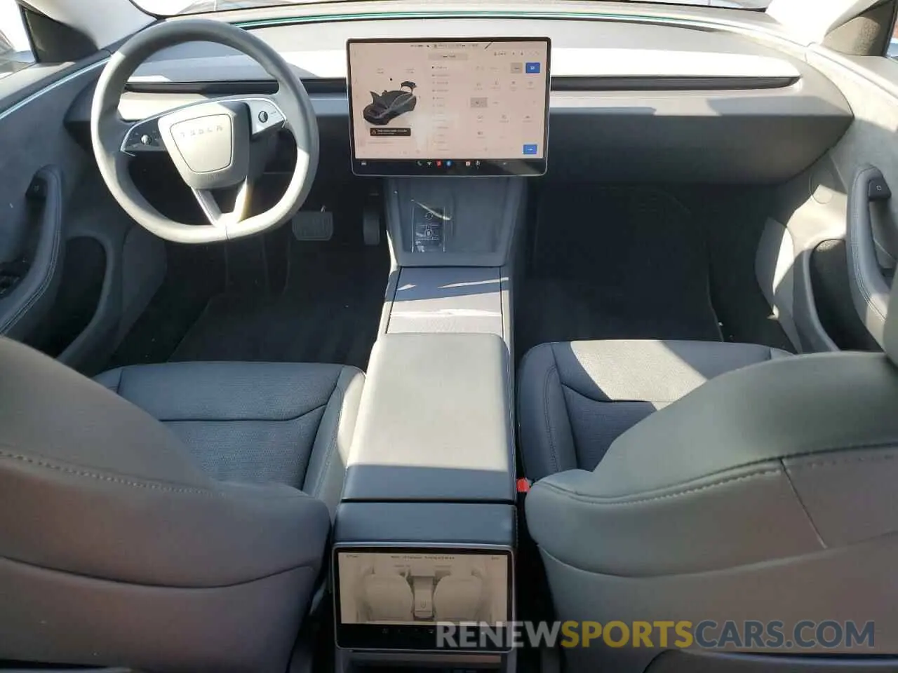 8 fotografías del automóvil dañado 5YJ3E1EB7RF734082 TESLA MODEL 3 2024