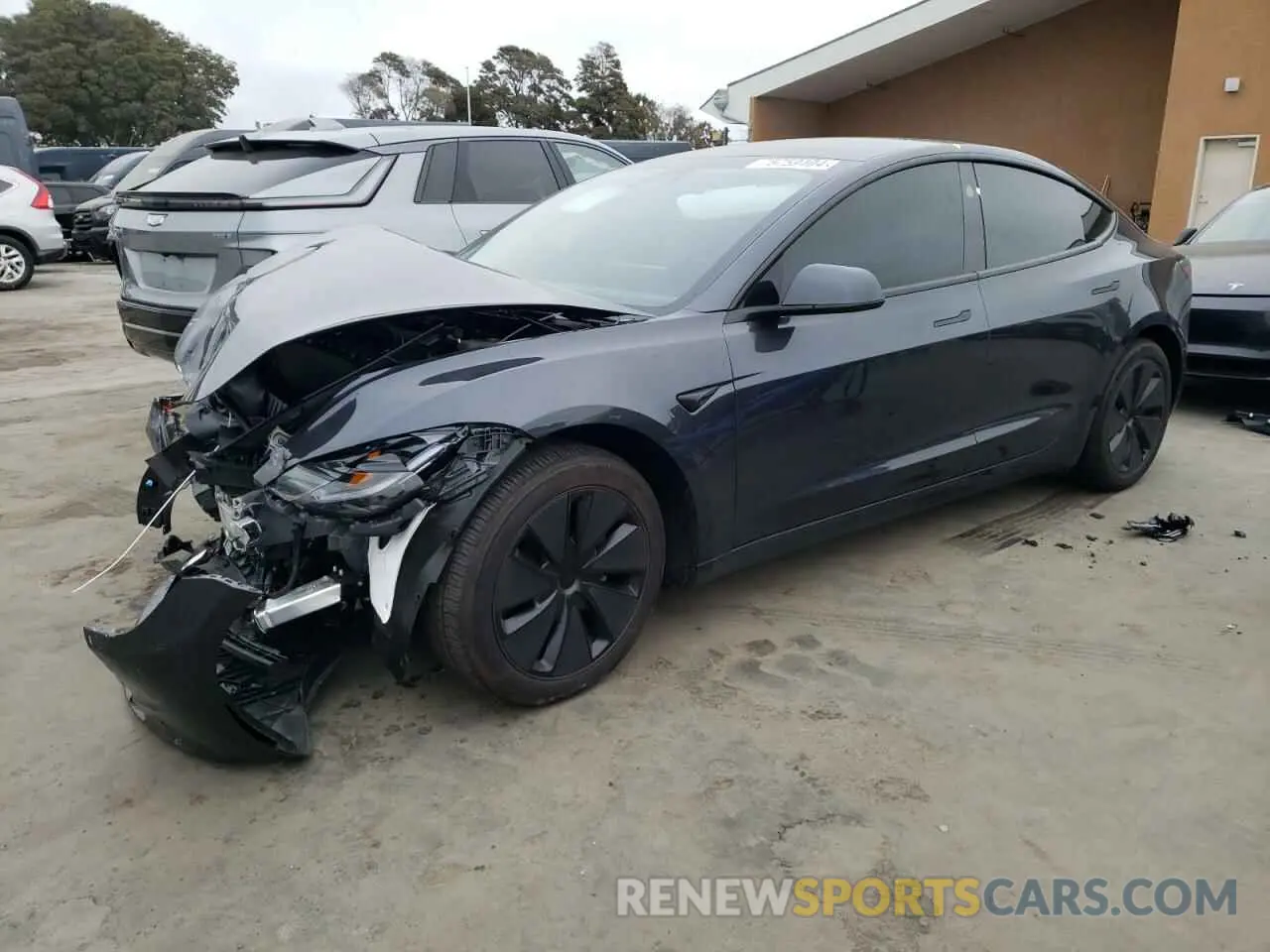 1 fotografías del automóvil dañado 5YJ3E1EB7RF740562 TESLA MODEL 3 2024