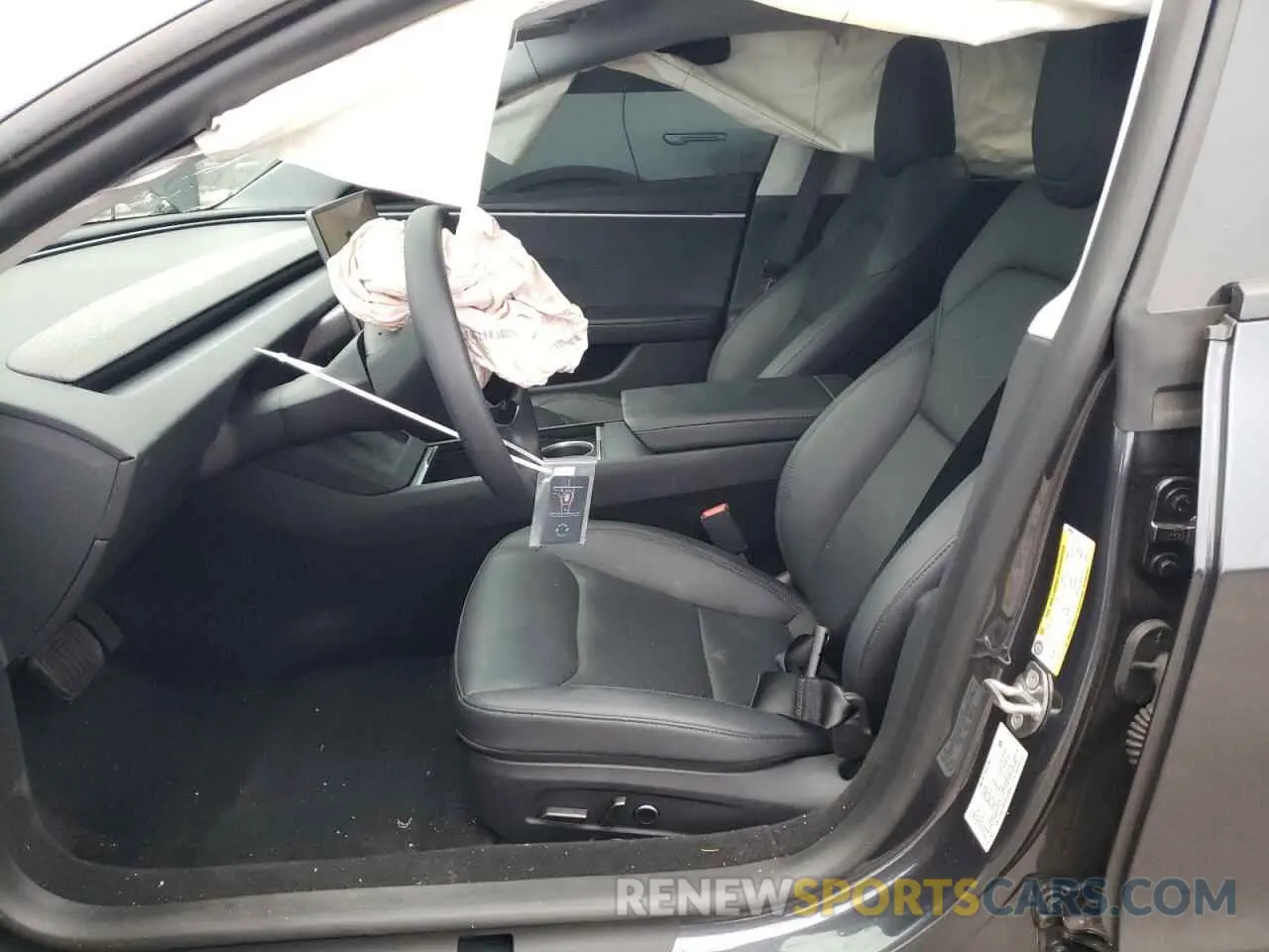 7 fotografías del automóvil dañado 5YJ3E1EB7RF740562 TESLA MODEL 3 2024