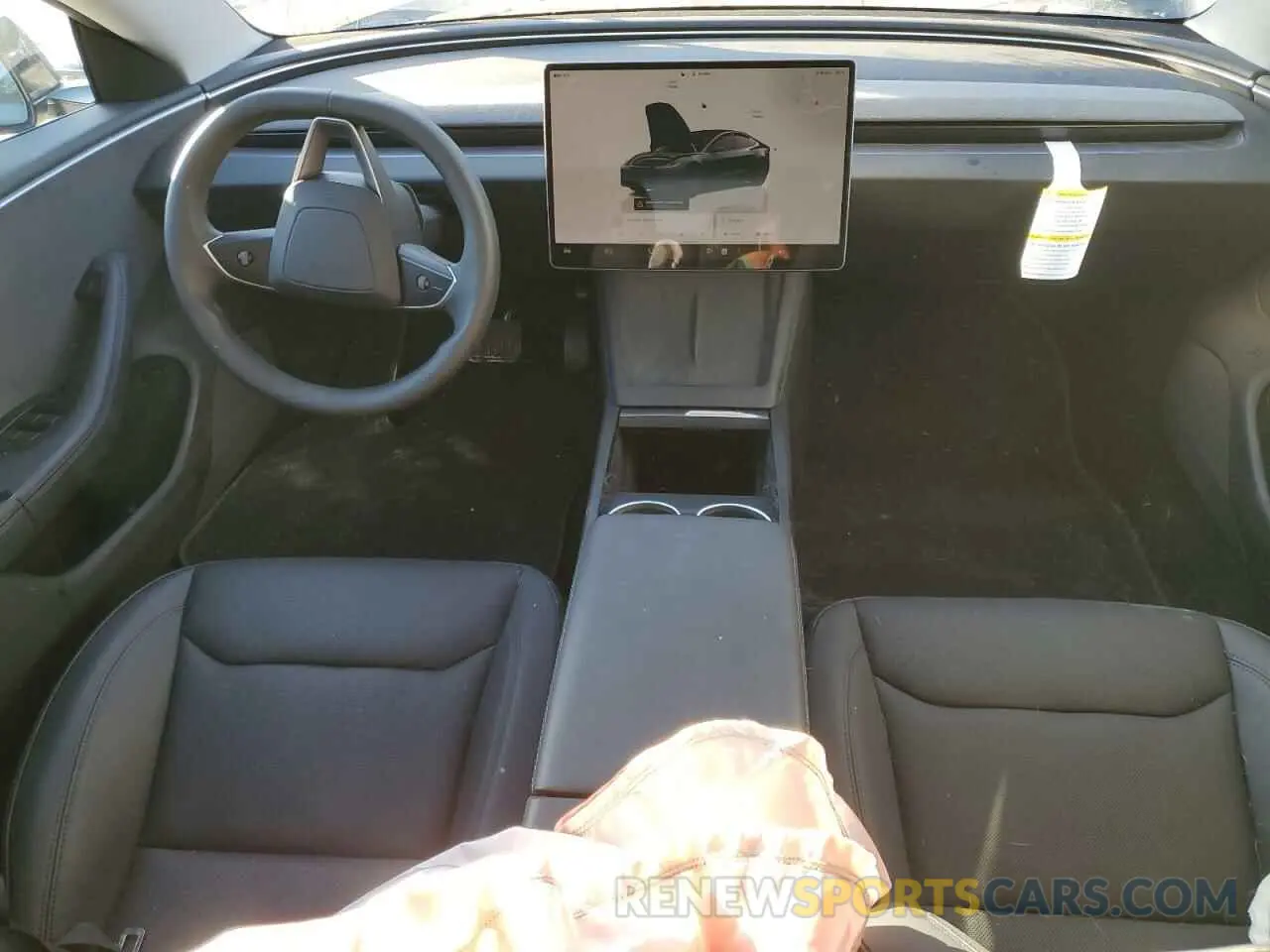 8 fotografías del automóvil dañado 5YJ3E1EB7RF744675 TESLA MODEL 3 2024