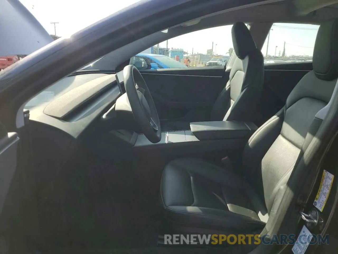 7 fotografías del automóvil dañado 5YJ3E1EB7RF759886 TESLA MODEL 3 2024