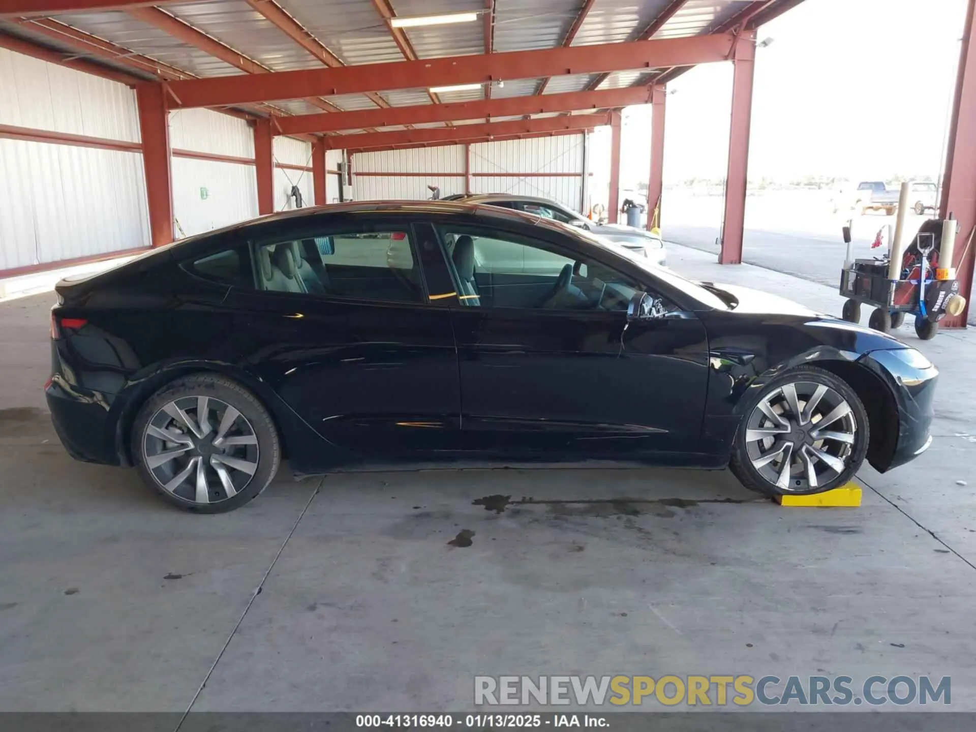13 fotografías del automóvil dañado 5YJ3E1EB7RF788921 TESLA MODEL 3 2024