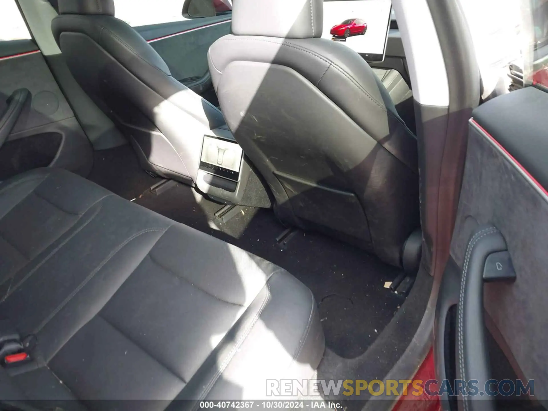 8 fotografías del automóvil dañado 5YJ3E1EB7RF812411 TESLA MODEL 3 2024