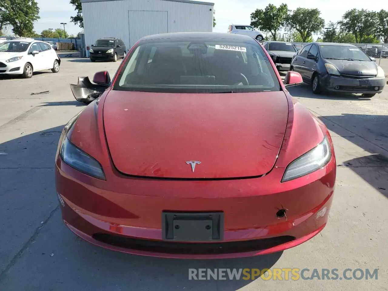 5 fotografías del automóvil dañado 5YJ3E1EB7RF819536 TESLA MODEL 3 2024