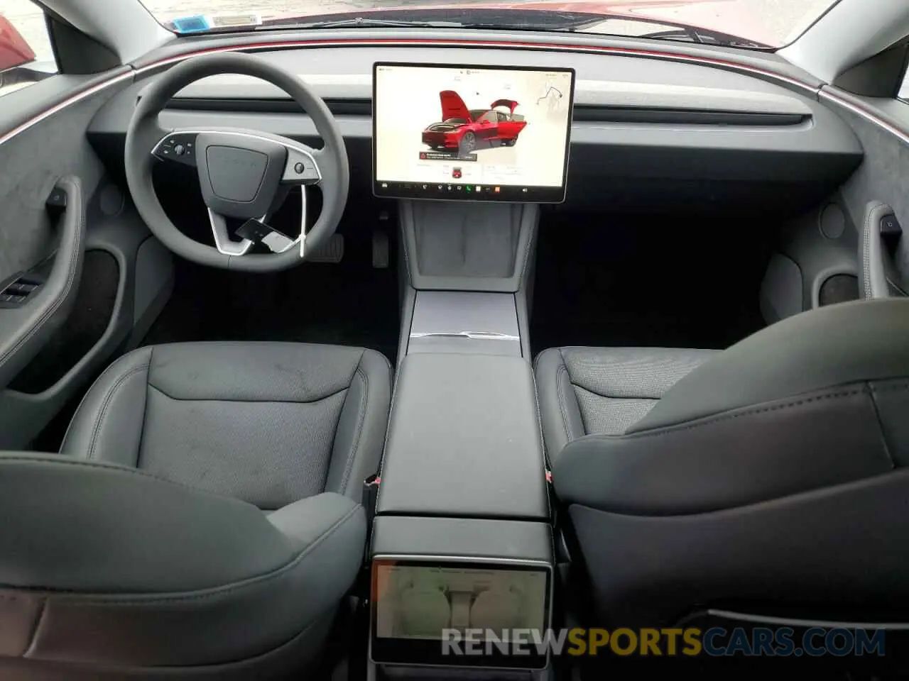 8 fotografías del automóvil dañado 5YJ3E1EB7RF845005 TESLA MODEL 3 2024