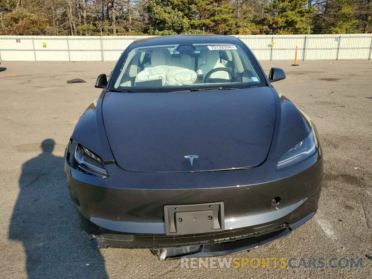 5 fotografías del automóvil dañado 5YJ3E1EB7RF859907 TESLA MODEL 3 2024