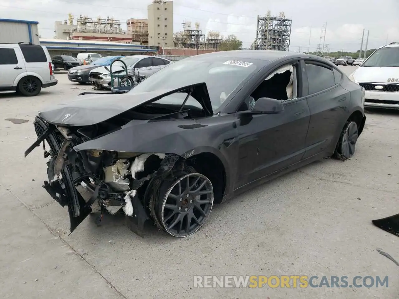1 fotografías del automóvil dañado 5YJ3E1EB8RF717033 TESLA MODEL 3 2024