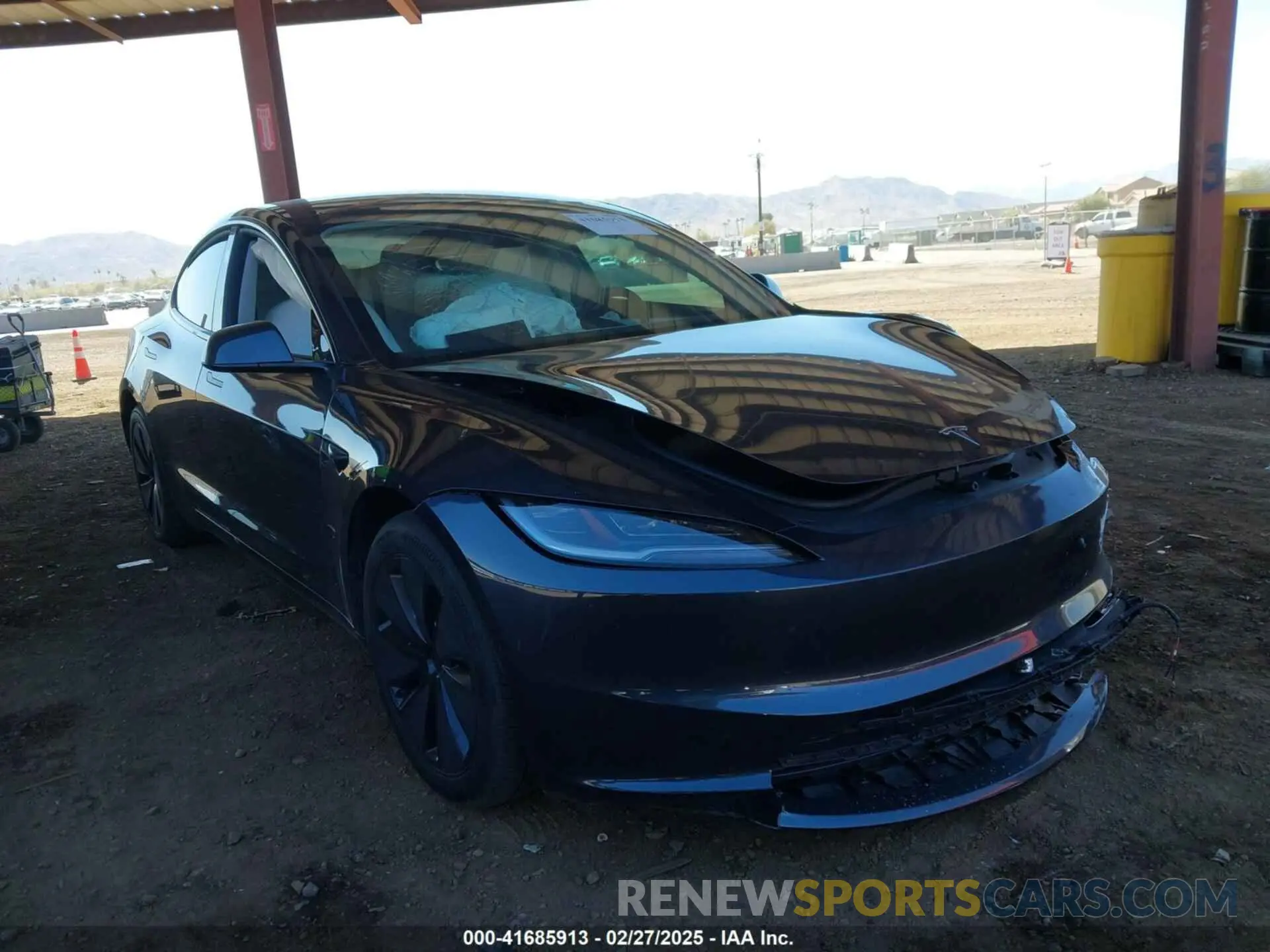 1 fotografías del automóvil dañado 5YJ3E1EB8RF792718 TESLA MODEL 3 2024