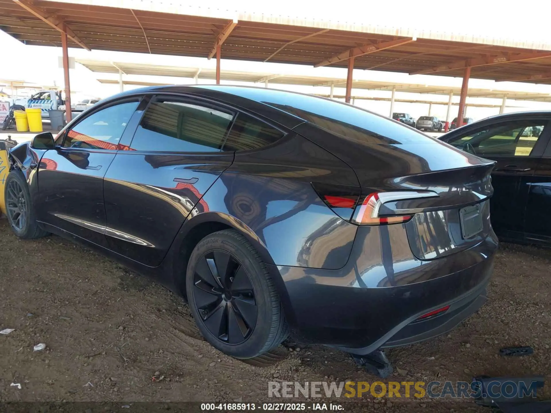 3 fotografías del automóvil dañado 5YJ3E1EB8RF792718 TESLA MODEL 3 2024