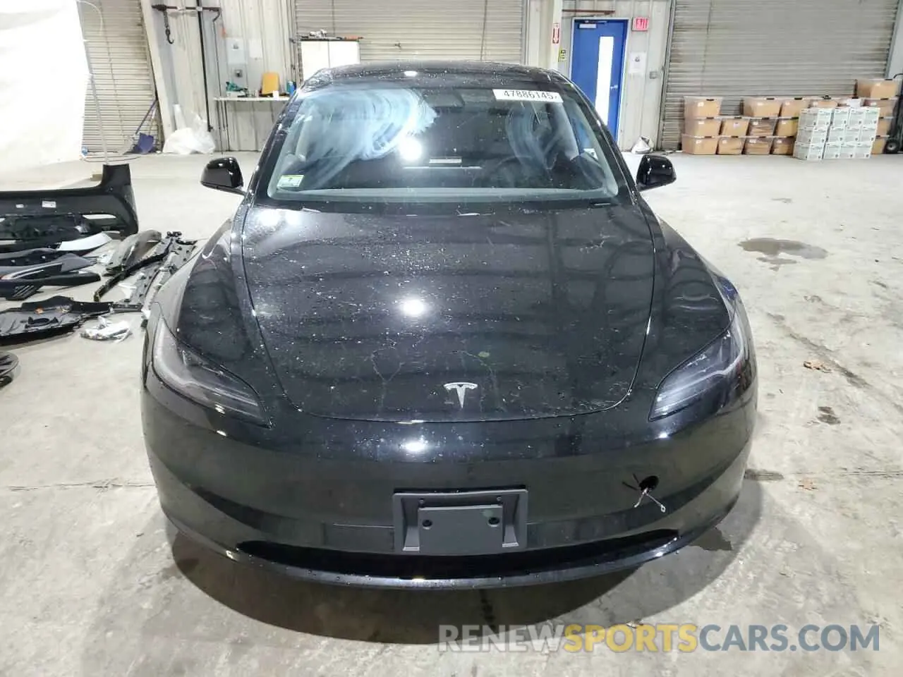5 fotografías del automóvil dañado 5YJ3E1EB8RF793027 TESLA MODEL 3 2024