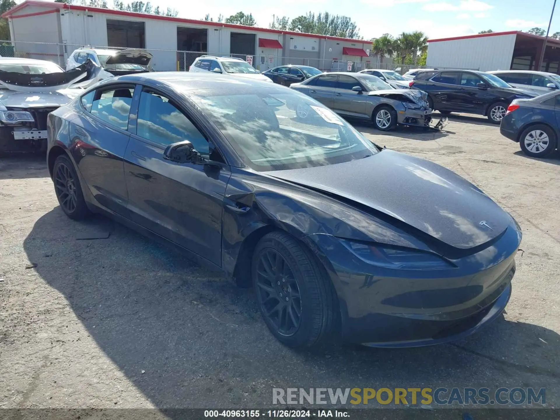1 fotografías del automóvil dañado 5YJ3E1EB8RF816368 TESLA MODEL 3 2024