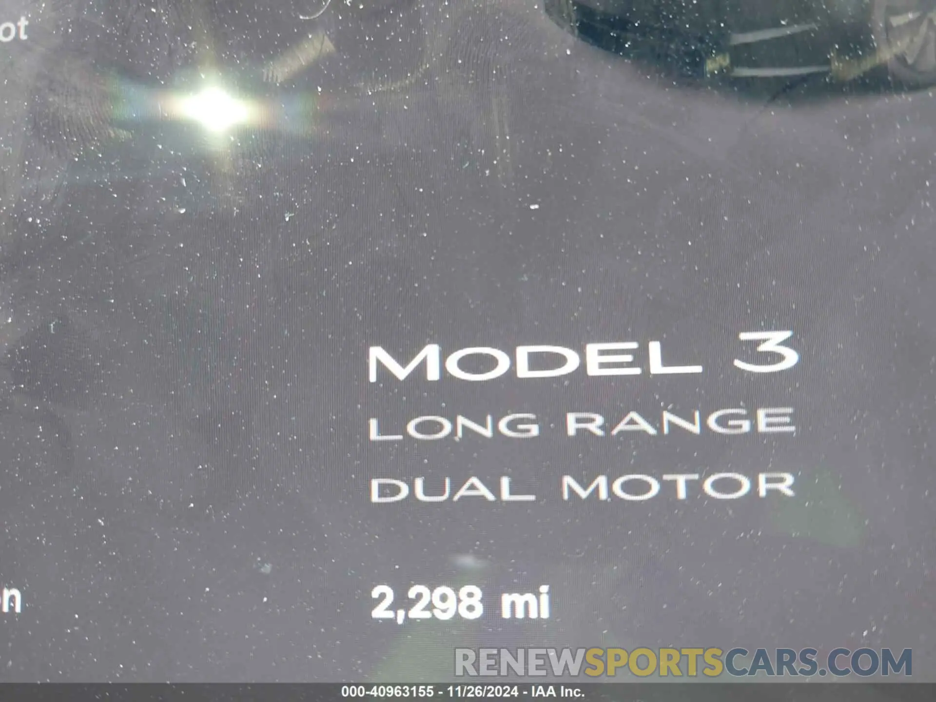 14 fotografías del automóvil dañado 5YJ3E1EB8RF816368 TESLA MODEL 3 2024