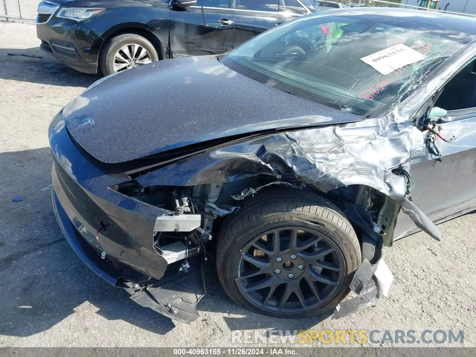 6 fotografías del automóvil dañado 5YJ3E1EB8RF816368 TESLA MODEL 3 2024