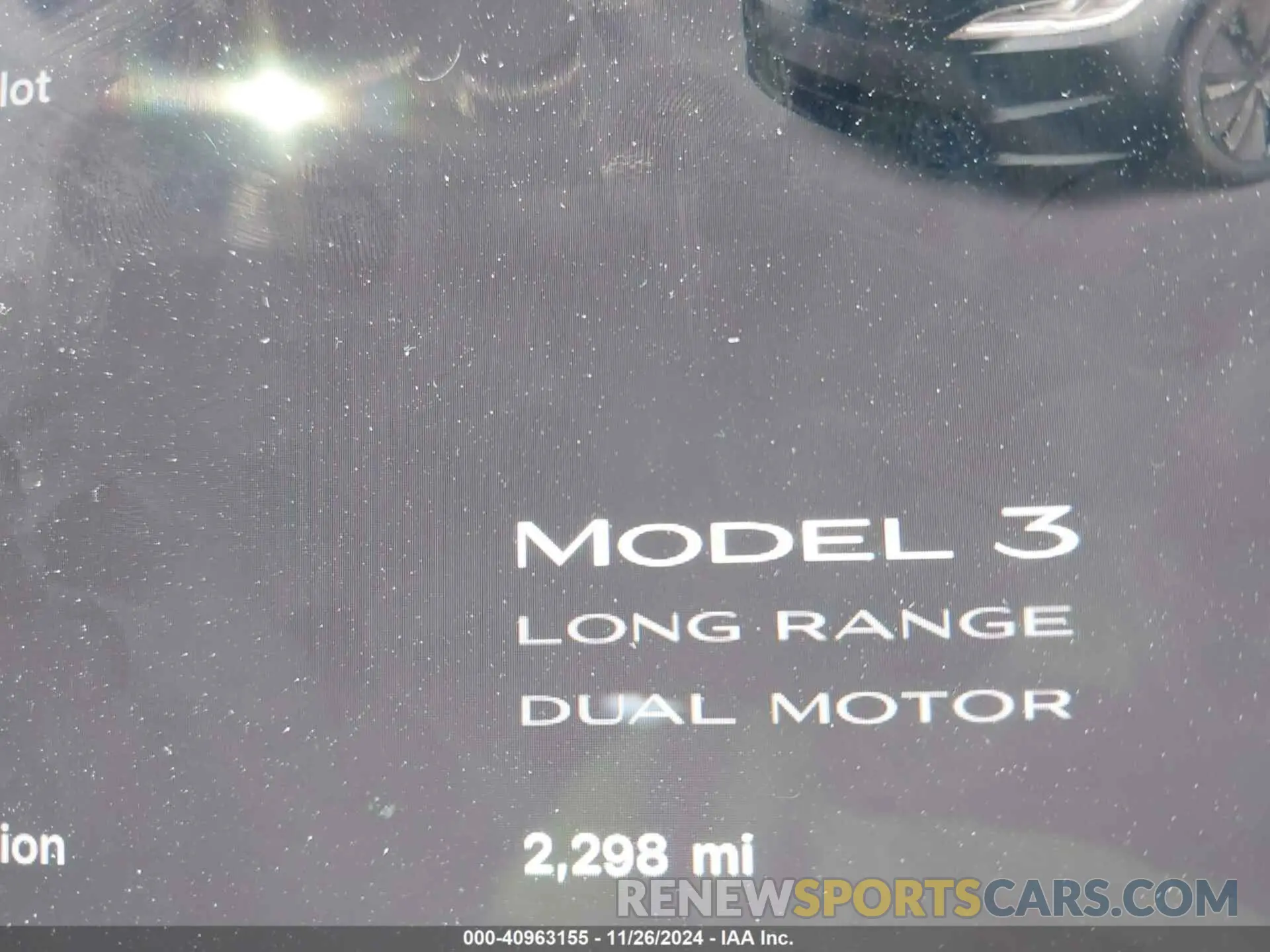 7 fotografías del automóvil dañado 5YJ3E1EB8RF816368 TESLA MODEL 3 2024