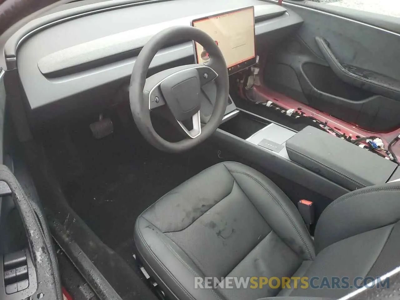 8 fotografías del automóvil dañado 5YJ3E1EB8RF843733 TESLA MODEL 3 2024