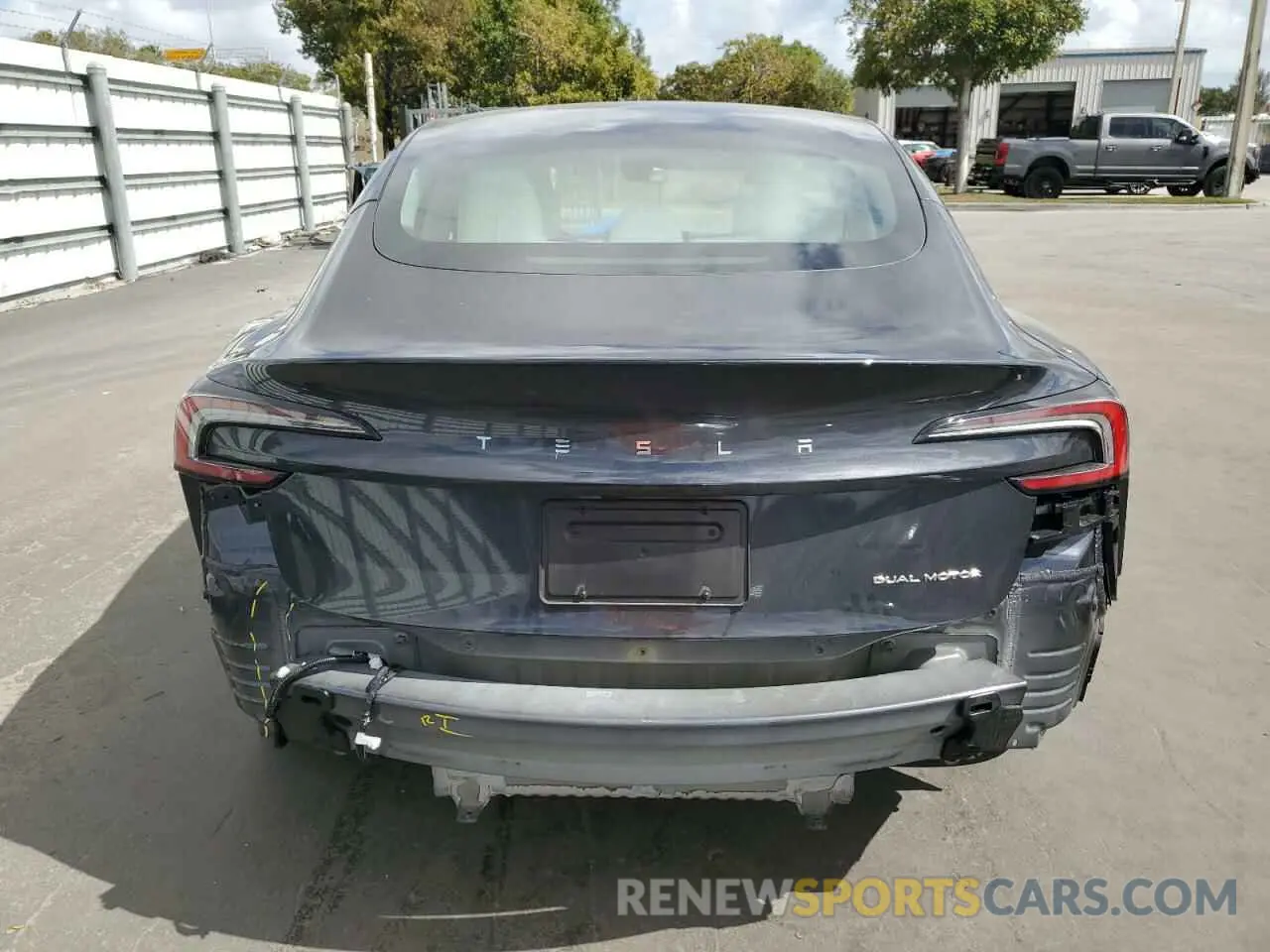6 fotografías del automóvil dañado 5YJ3E1EB8RF868583 TESLA MODEL 3 2024