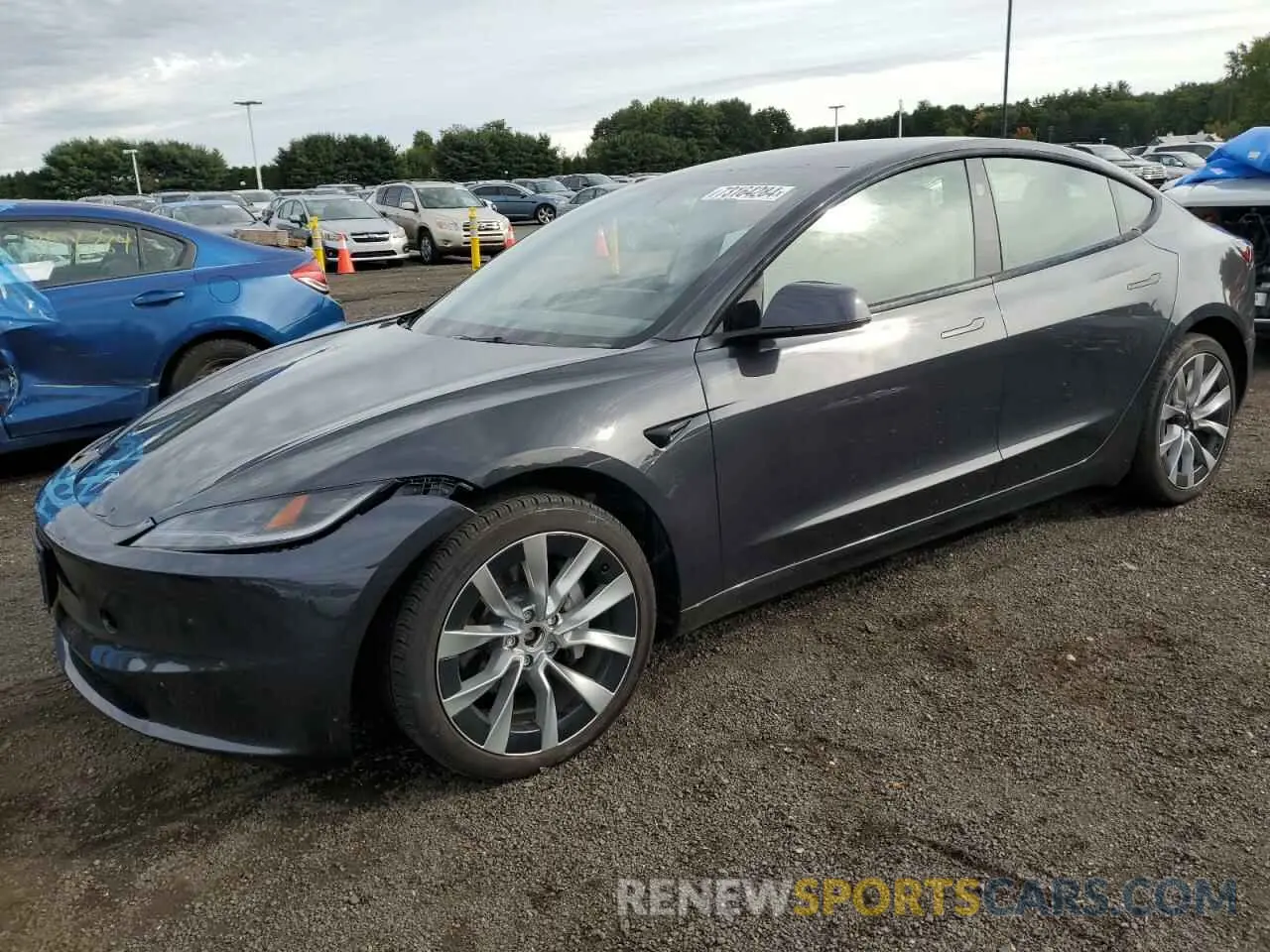 1 fotografías del automóvil dañado 5YJ3E1EB9RF731006 TESLA MODEL 3 2024