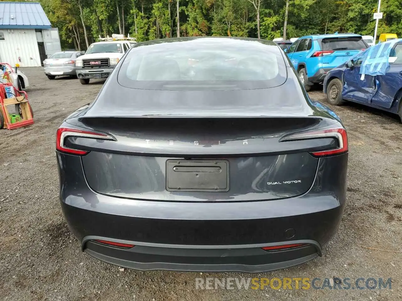 6 fotografías del automóvil dañado 5YJ3E1EB9RF731006 TESLA MODEL 3 2024