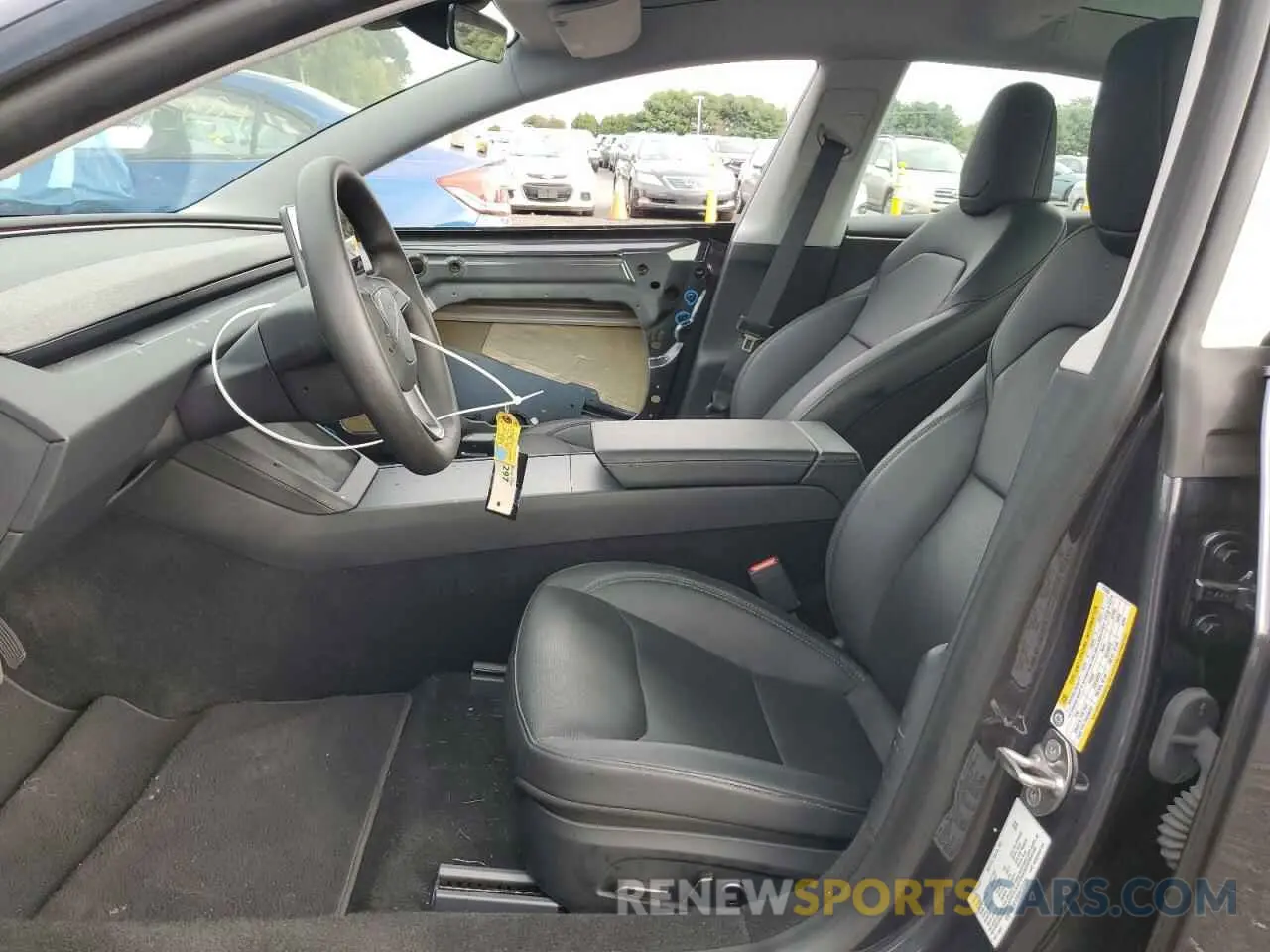 7 fotografías del automóvil dañado 5YJ3E1EB9RF731006 TESLA MODEL 3 2024