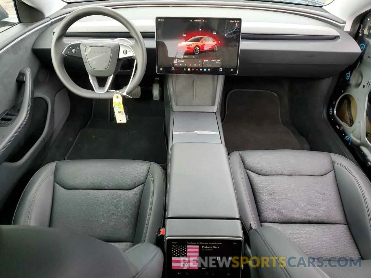 8 fotografías del automóvil dañado 5YJ3E1EB9RF731006 TESLA MODEL 3 2024